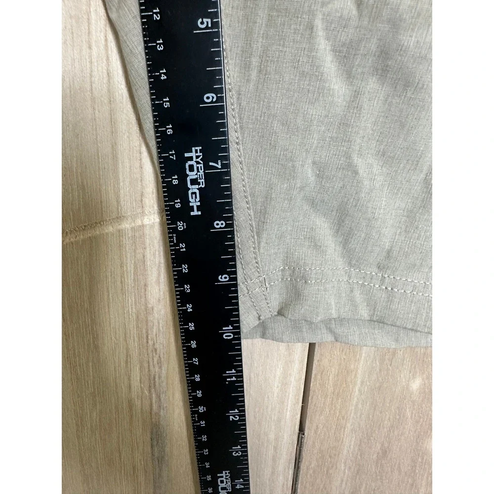 LINKSoul Mens Size‎ 33 Hybrid Gray Golf Casual Shorts Flat Front